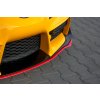 Maxton Design spoiler pod přední nárazník ver.3 pro Toyota Supra Mk5, červený lesklý plast ABS
