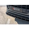 Maxton Design spoiler pod přední nárazník pro Audi Q8 Mk 1, černý lesklý plast ABS, S-Line