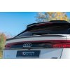 Maxton Design prodloužení spoileru ver.2 pro Audi Q8 Mk 1, černý lesklý plast ABS, S-Line