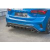 Maxton Design vložka zadního nárazníku ver.2 pro Ford Focus ST Mk4, černý lesklý plast ABS