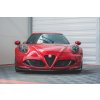 Maxton Design spoiler pod přední nárazník pro Alfa Romeo 4C, černý lesklý plast ABS