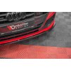 Maxton Design spoiler pod přední nárazník ver.1 pro Audi A7 C8 S-Line, černý lesklý plast ABS