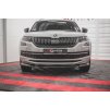 Maxton Design spoiler pod přední nárazník pro Škoda Kodiaq Sportline 2016-, carbon-Look