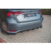 Maxton Design vložka zadního nárazníku pro Toyota Corolla XII 2019-/Sedan, carbon-Look