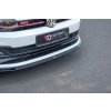 Maxton Design spoiler pod přední nárazník ver.3 pro Volkswagen Polo GTI Mk6, carbon-Look
