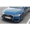 Maxton Design spoiler pod přední nárazník ver.1 pro Audi A6 C8, carbon-Look, S-Line