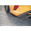 Maxton Design "Racing durability" boční difuzory pod zadní nárazník pro Ford Focus ST Mk4, plast ABS bez povrchové úpravy