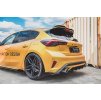 Maxton Design "Racing durability" difuzory pod zad. nárazník s křidélky pro Ford Focus ST Mk4, plast ABS bez povrchové úpravy