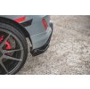 Maxton Design boční difuzory pod zadní nárazník pro Ford Fiesta ST Mk8, carbon-Look