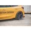 Maxton Design křidélka bočních difuzorů pro Ford Focus ST Mk4, černý lesklý plast ABS