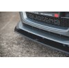 Maxton Design "Racing durability" spoiler pod přední nárazník pro Audi RS3 8V, plast ABS bez povrchové úpravy, s červenou linkou