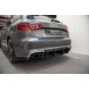 Maxton Design "Racing durability" zadní difuzor ver.2 pro Audi RS3 8V, plast ABS bez povrchové úpravy