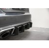 Maxton Design "Racing durability" zadní difuzor ver.2 pro Audi RS3 8V, plast ABS bez povrchové úpravy, s červenou linkou