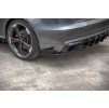 Maxton Design "Racing durability" difuzory pod zad. nárazník s křidélky pro Audi RS3 8V, plast ABS bez povrchové úpravy, s červenou linkou