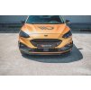 Maxton Design spoiler pod přední nárazník ver.8 pro Ford Focus, Focus ST Mk4, carbon-Look