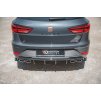 Maxton Design boční difuzory pod zadní nárazník ver.2 pro Seat Leon Cupra Mk3 Facelift, černý lesklý plast ABS, ST (combi)
