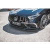 Maxton Design spoiler pod přední nárazník ver.2 pro Mercedes CLS C 257/AMG-Line, černý lesklý plast ABS