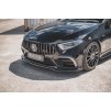 Maxton Design spoiler pod přední nárazník ver.3 pro Mercedes CLS C 257/AMG-Line, černý lesklý plast ABS