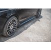 Maxton Design difuzory pod boční prahy pro Mercedes CLS C 257/AMG-Line, černý lesklý plast ABS