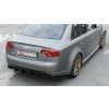 Maxton Design vložka zadního nárazníku pro Audi RS4 B7, černý lesklý plast ABS