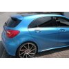 Maxton Design prodloužení spoileru pro Mercedes třída A W176/Standard, černý lesklý plast ABS
