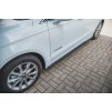 Maxton Design difuzory pod boční prahy pro Ford Mondeo Mk5 Facelift, carbon-Look