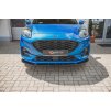 Maxton Design spoiler pod přední nárazník pro Ford Puma ST-Line, carbon-Look