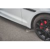 Maxton Design difuzory pod boční prahy pro Jaguar XJ X351, černý lesklý plast ABS