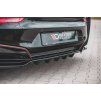 Maxton Design středový spoiler pod zadní nárazník s žebrováním pro BMW i8, carbon-Look