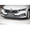 Maxton Design spoiler pod přední nárazník ver.1 pro Škoda Octavia Mk4, černý lesklý plast ABS