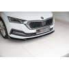 Maxton Design spoiler pod přední nárazník ver.1 pro Škoda Octavia Mk4, carbon-Look