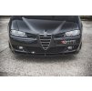 Maxton Design spoiler pod přední nárazník pro Alfa Romeo 156 Standard, černý lesklý plast ABS