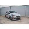 Maxton Design "Racing durability" spoiler pod přední nárazník pro Ford Fiesta ST Mk8, plast ABS bez povrchové úpravy