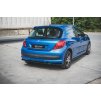Maxton Design boční difuzory pod zadní nárazník pro Peugeot 207, carbon-Look