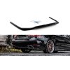 Maxton Design středový spoiler zadního nárazníku pro Lexus LS Mk4, černý lesklý plast ABS