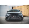 Maxton Design spoiler pod přední nárazník ver.4 pro Audi RS3 8V Facelift, carbon-Look