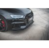 Maxton Design spoiler pod přední nárazník ver.4 pro Audi RS3 8V Facelift, carbon-Look
