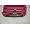 Maxton Design spoiler pod přední nárazník pro Mercedes CLA C118/AMG-Line, carbon-Look