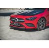 Maxton Design spoiler pod přední nárazník pro Mercedes CLA C118/AMG-Line, černý lesklý plast ABS