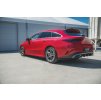 Maxton Design boční difuzory pod zadní nárazník pro Mercedes CLA C118/AMG-Line, carbon-Look