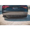 Maxton Design vložka zadního nárazníku pro Audi S8 D4 FL, černý lesklý plast ABS