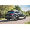Maxton Design prodloužení spoileru pro Audi SQ7 Mk2, Mk2 Facelift, černý lesklý plast ABS