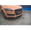 Maxton Design spoiler pod přední nárazník pro Audi Q7 Mk1 S-Line, černý lesklý plast ABS