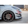 Maxton Design přítlačná křidélka předního nárazníku ver.2 pro Ford Fiesta ST Mk8, plast ABS bez povrchové úpravy