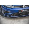 Maxton Design "Racing durability" spoiler pod přední nárazník pro Volkswagen Golf R Mk7 Facelift, plast ABS bez povrchové úpravy
