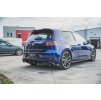 Maxton Design "Racing durability" boční difuzory pod zadní nárazník pro Volkswagen Golf R Mk7 Facelift, plast ABS bez povrchové úpravy