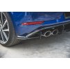 Maxton Design "Racing durability" boční difuzory pod zadní nárazník pro Volkswagen Golf R Mk7 Facelift, plast ABS bez povrchové úpravy