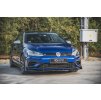 Maxton Design "Racing durability" spoiler pod přední nárazník ver.2 pro Volkswagen Golf R Mk7 Facelift, plast ABS bez povrchové úpravy