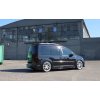 Maxton Design difuzory pod boční prahy pro Volkswagen Caddy Mk 4, černý lesklý plast ABS
