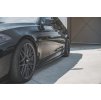 Maxton Design difuzory pod boční prahy ver.2 pro BMW řada 5 F10- F11, carbon-Look